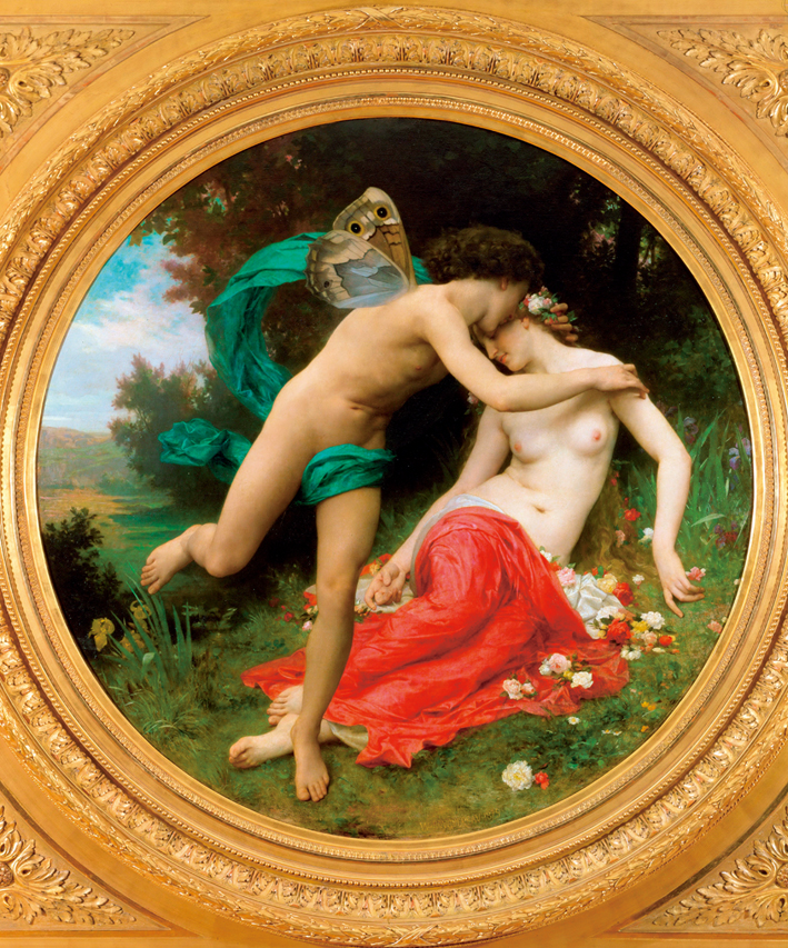  阿道夫·布格罗 Adolphe Bouguereau —— 花神与风神